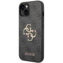 Guess GUHCP15M4GMGGR iPhone 15 Plus 6.7" szary/grey hardcase 4G Big Metal Logo