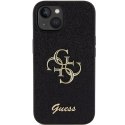 Guess GUHCP15MHG4SGK iPhone 15 Plus 6.7" czarny/black hardcase Glitter Script Big 4G