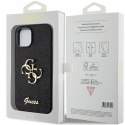 Guess GUHCP15MHG4SGK iPhone 15 Plus 6.7" czarny/black hardcase Glitter Script Big 4G