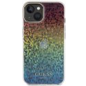 Guess GUHCP15SHDECMI iPhone 15 6.1" wielokolorowy hardcase IML Faceted Mirror Disco Iridescent