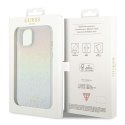 Guess GUHCP15SHDECMI iPhone 15 6.1" wielokolorowy hardcase IML Faceted Mirror Disco Iridescent