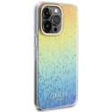 Guess GUHCP15XHDECMI iPhone 15 Pro Max 6.7" wielokolorowy hardcase IML Faceted Mirror Disco Iridescent