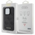 Guess GUHCP15XP4EPMK iPhone 15 Pro Max 6.7" czarny/black hardcase Leather 4G Stamped