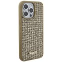 Guess GUHCP15XPMSDGSD iPhone 15 Pro Max 6.7" złoty/gold hardcase Disco Metal Script