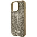 Guess GUHCP15XPMSDGSD iPhone 15 Pro Max 6.7" złoty/gold hardcase Disco Metal Script