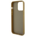 Guess GUHCP15XPMSDGSD iPhone 15 Pro Max 6.7" złoty/gold hardcase Disco Metal Script