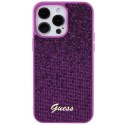 Guess GUHCP15XPMSDGSF iPhone 15 Pro Max 6.7" fuksja/fuschia hardcase Disco Metal Script