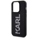 Karl Lagerfeld KLHCP15X3DMBKCK iPhone 15 Pro Max 6.7" czarny/black hardcase 3D Rubber Glitter Logo