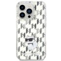 Karl Lagerfeld KLHCP15XHNCMKLT iPhone 15 Pro Max 6.7" transparent hardcase Monogram Choupette