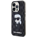 Karl Lagerfeld KLHCP15XHNKMKLK iPhone 15 Pro Max 6.7" transparent hardcase Monogram Ikonik