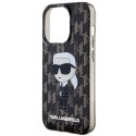 Karl Lagerfeld KLHCP15XHNKMKLK iPhone 15 Pro Max 6.7" transparent hardcase Monogram Ikonik