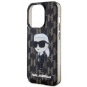 Karl Lagerfeld KLHCP15LHNKMKLK iPhone 15 Pro 6.1" transparent hardcase Monogram Ikonik