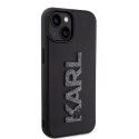 Karl Lagerfeld KLHCP15M3DMBKCK iPhone 15 Plus 6.7" czarny/black hardcase 3D Rubber Glitter Logo