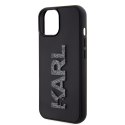 Karl Lagerfeld KLHCP15M3DMBKCK iPhone 15 Plus 6.7" czarny/black hardcase 3D Rubber Glitter Logo