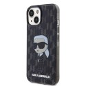 Karl Lagerfeld KLHCP15SHNKMKLK iPhone 15 6.1" transparent hardcase Monogram Ikonik