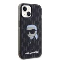 Karl Lagerfeld KLHCP15SHNKMKLK iPhone 15 6.1" transparent hardcase Monogram Ikonik