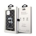 Karl Lagerfeld KLHCP15SHNKMKLK iPhone 15 6.1" transparent hardcase Monogram Ikonik