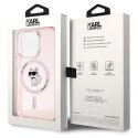 Karl Lagerfeld KLHMP15XHFCCNOP iPhone 15 Pro Max 6.7" różowy/pink hardcase IML Choupette MagSafe