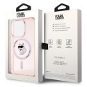 Karl Lagerfeld KLHMP15LHFCCNOP iPhone 15 Pro 6.1" różowy/pink hardcase IML Choupette MagSafe