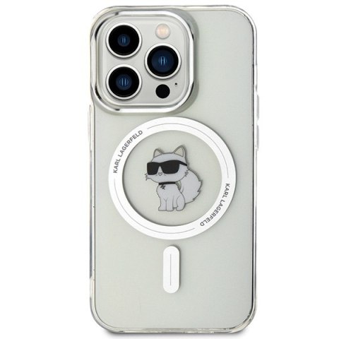 Karl Lagerfeld KLHMP15LHFCCNOT iPhone 15 Pro 6.1" transparent hardcase IML Choupette MagSafe