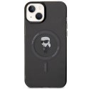 Karl Lagerfeld KLHMP15MHFCKNOK iPhone 15 Plus 6.7" czarny/black hardcase IML Ikonik MagSafe