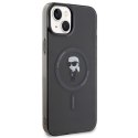 Karl Lagerfeld KLHMP15MHFCKNOK iPhone 15 Plus 6.7" czarny/black hardcase IML Ikonik MagSafe