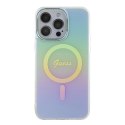 Guess GUHMP15XHITSQ iPhone 15 Pro Max turkusowy/turquoise hardcase IML Iridescent MagSafe