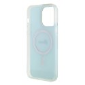 Guess GUHMP15XHITSQ iPhone 15 Pro Max turkusowy/turquoise hardcase IML Iridescent MagSafe