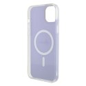 Guess GUHMP15MHITSU iPhone 15 Plus 6.7" fioletowy/purple hardcase IML Iridescent MagSafe