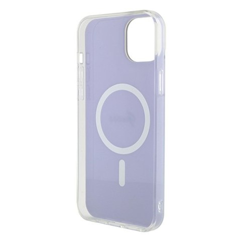 Guess GUHMP15MHITSU iPhone 15 Plus 6.7" fioletowy/purple hardcase IML Iridescent MagSafe