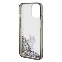 Karl Lagerfeld KLHCP15SLKCNSK iPhone 15 6.1" transparent hardcase Liquid Glitter Choupette