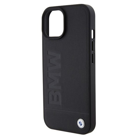BMW BMHMP15SSLLBK iPhone 15 6.1" czarny/black Magsafe hardcase Signature Logo Imprint
