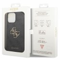 Guess GUHCP15L4GMGGR iPhone 15 Pro 6.1" szary/grey hardcase 4G Big Metal Logo