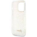 Guess GUHCP15LHDECMP iPhone 15 Pro 6.1" różowy/pink hardcase IML Faceted Mirror Disco Iridescent