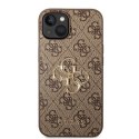 Guess GUHCP15M4GMGBR iPhone 15 Plus 6.7" brązowy/brown hardcase 4G Big Metal Logo