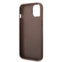 Guess GUHCP15M4GMGBR iPhone 15 Plus 6.7" brązowy/brown hardcase 4G Big Metal Logo