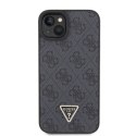 Guess GUHCP15MP4TDSCPK iPhone 15 Plus 6.7" czarny/black hardcase Crossbody 4G Metal Logo