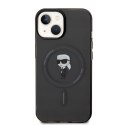 Karl Lagerfeld KLHMP15SHFCKNOK iPhone 15 6.1" czarny/black hardcase IML Ikonik MagSafe