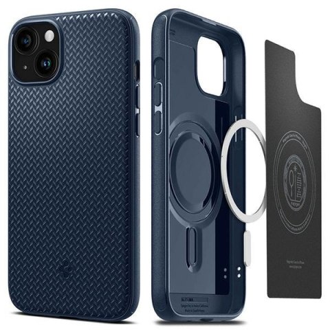 Spigen Mag Armor iPhone 15 6.1" MagSafe granatowy/navy blue ACS06816