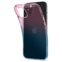 Etui APPLE IPHONE 15 Spigen Liquid Crystal Gradation Pink transparentne