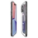 Spigen Ultra Hybrid MAG iPhone 15 Pro 6.1" Magsafe biały/white