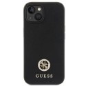 Guess GUHCP15SPS4DGPK iPhone 15 6.1" czarny/black hardcase Strass Metal Logo