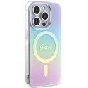 Guess GUHMP15XHITSU iPhone 15 Pro Max 6.7" fioletowy/purple hardcase IML Iridescent MagSafe