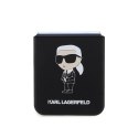 Karl Lagerfeld KLHCZF5SNIKBCK Z Flip5 hardcase czarny/black Silicone Ikonik