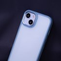 Nakładka Satin Matt do iPhone 15 Pro 6,1" niebieska
