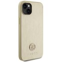 Guess GUHCP15MPS4DGPD iPhone 15 Plus 6.7" złoty/gold hardcase Strass Metal Logo