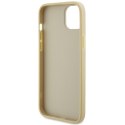 Guess GUHCP15MPS4DGPD iPhone 15 Plus 6.7" złoty/gold hardcase Strass Metal Logo