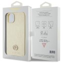 Guess GUHCP15MPS4DGPD iPhone 15 Plus 6.7" złoty/gold hardcase Strass Metal Logo