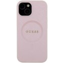 Guess GUHMP15MPSAHMCP iPhone 15 Plus 6.7" różowy/pink hardcase Saffiano MagSafe