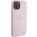 Guess GUHMP15MPSAHMCP iPhone 15 Plus 6.7" różowy/pink hardcase Saffiano MagSafe